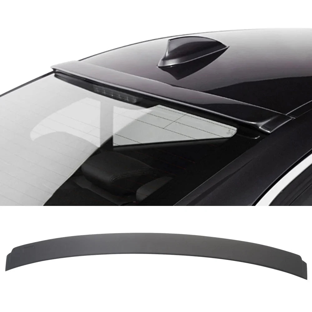 Ikon Motorsports Compatible with 12-18 3 Series F30 4DR Sedan AC Style Roof Spoiler Unpainted - ABS