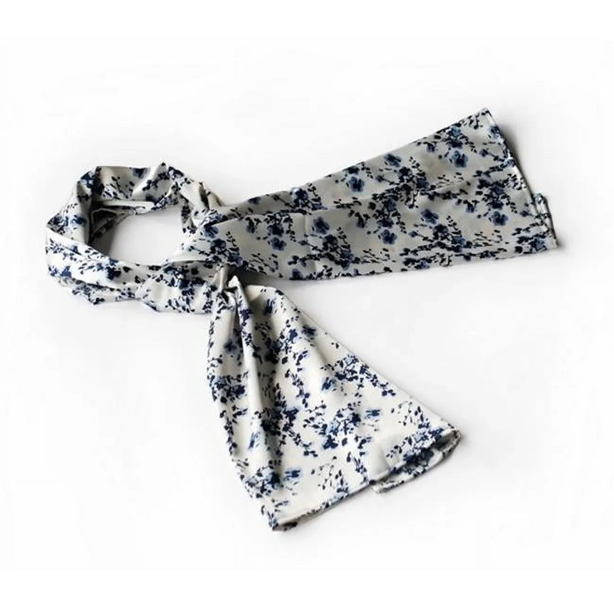 BRA-SCA01036-S Blancho White Plum Blossom Chinese Style Noble Elegant Soft Natural Silky Scarf/Wrap/ShawlSmall
