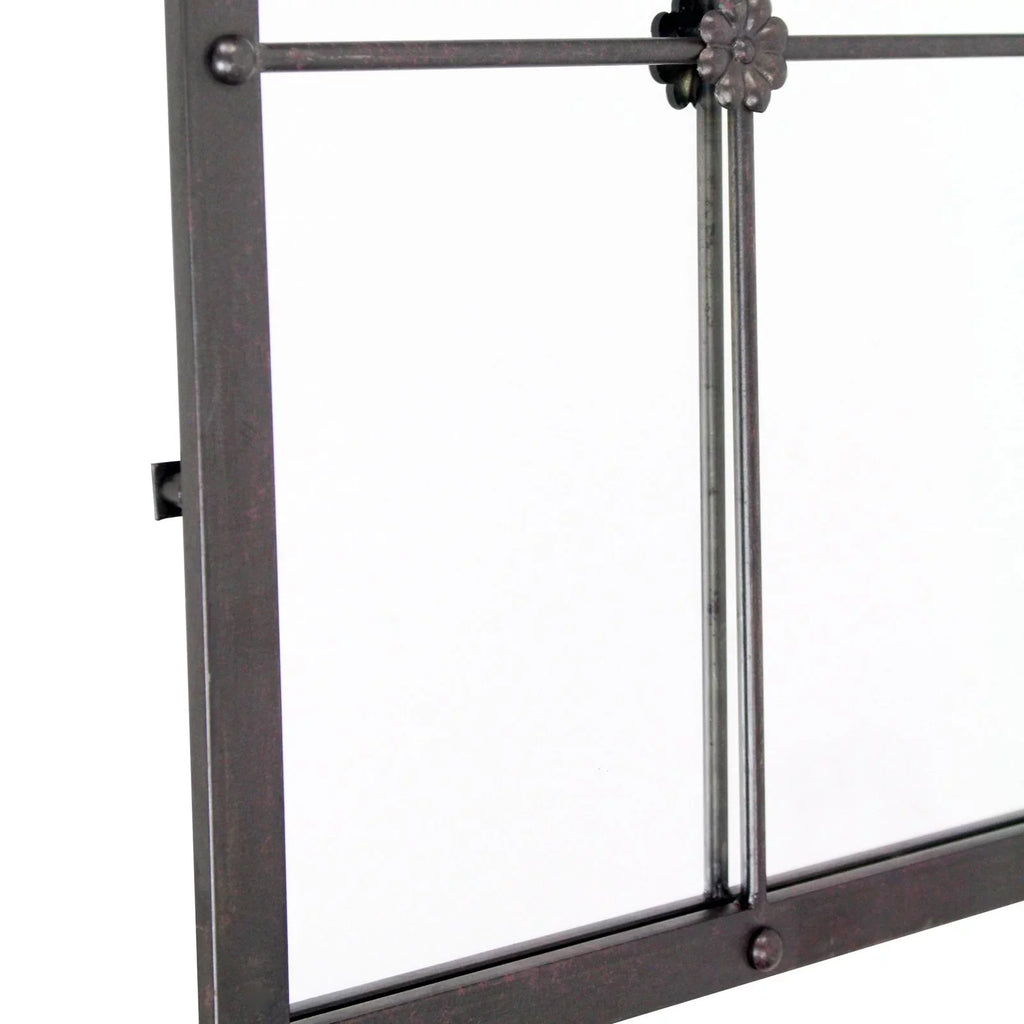 Aspire Home Accents Kinslee Window Pane Wall Mirror - 23.5W x 38H in.