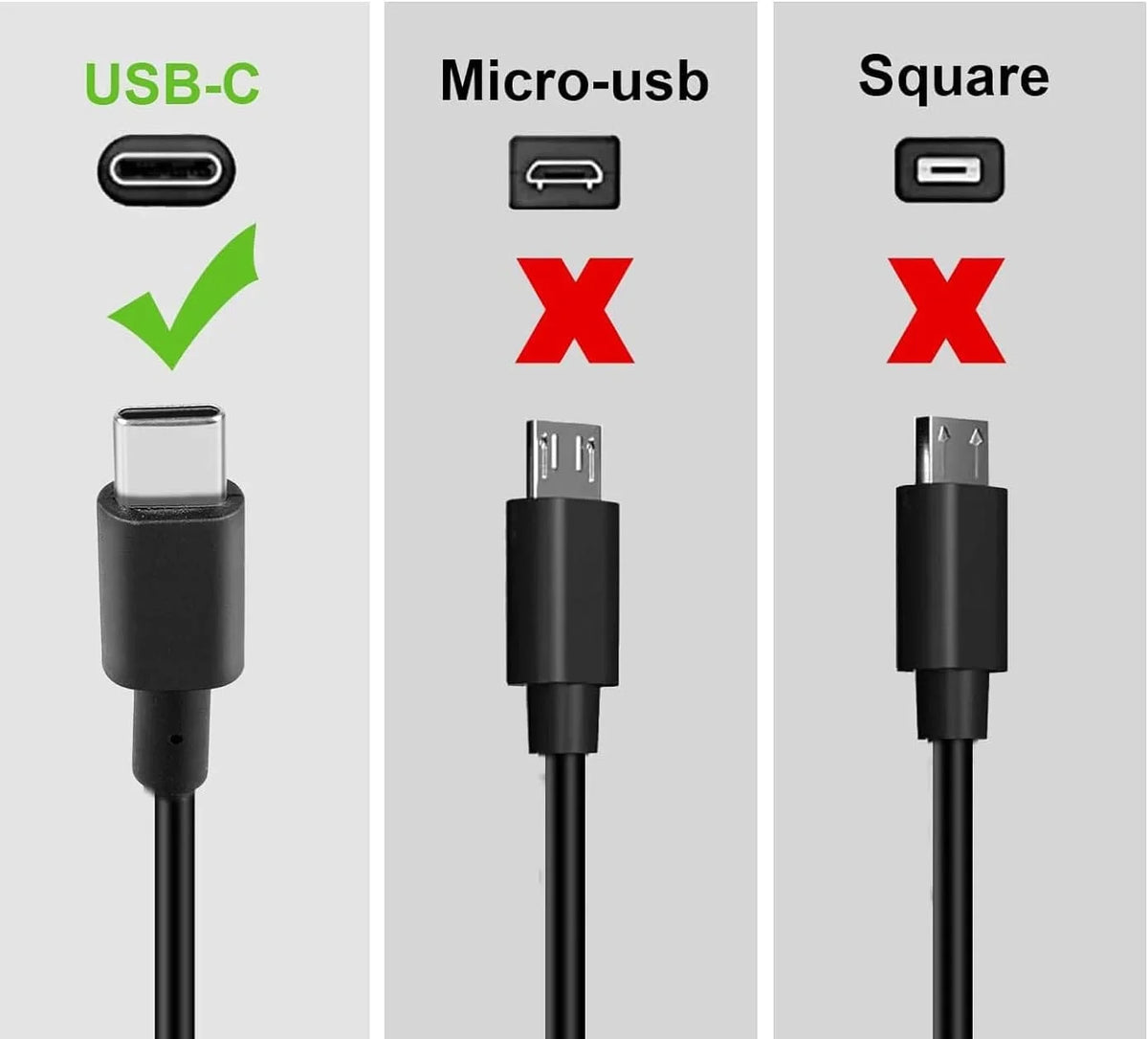 Guy-Tech 45w USB-C Ac Adapter Compatible with 100e Chromebook 81MA0022US Power Cord