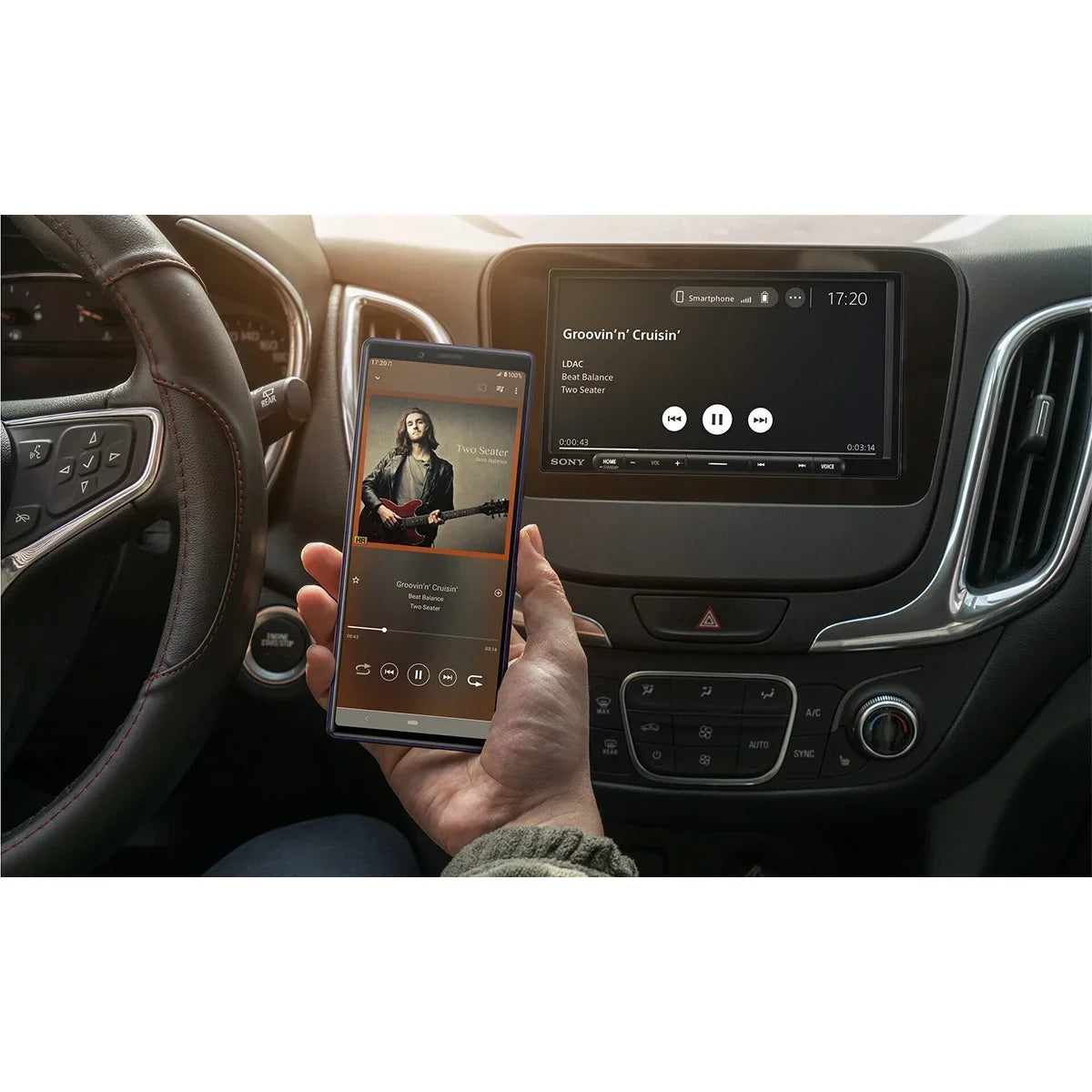 Mobile XAV-AX4000 Digital Multimedia Receiver with Android Auto and CarPlay