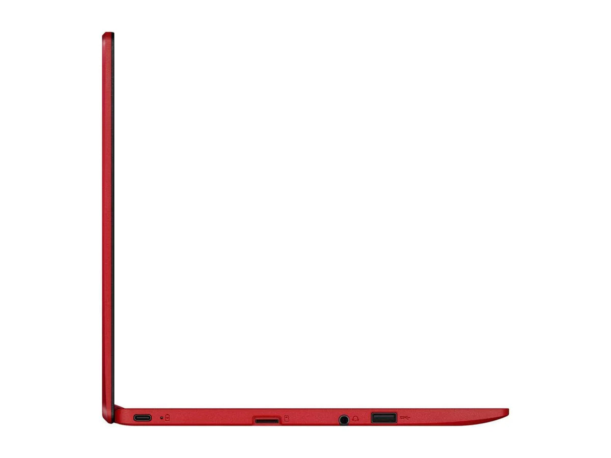 Chromebook Laptop in Red, 12, Celeron, 32GB Flash Storage, 4GB RAM, C223NA-DH02-RD