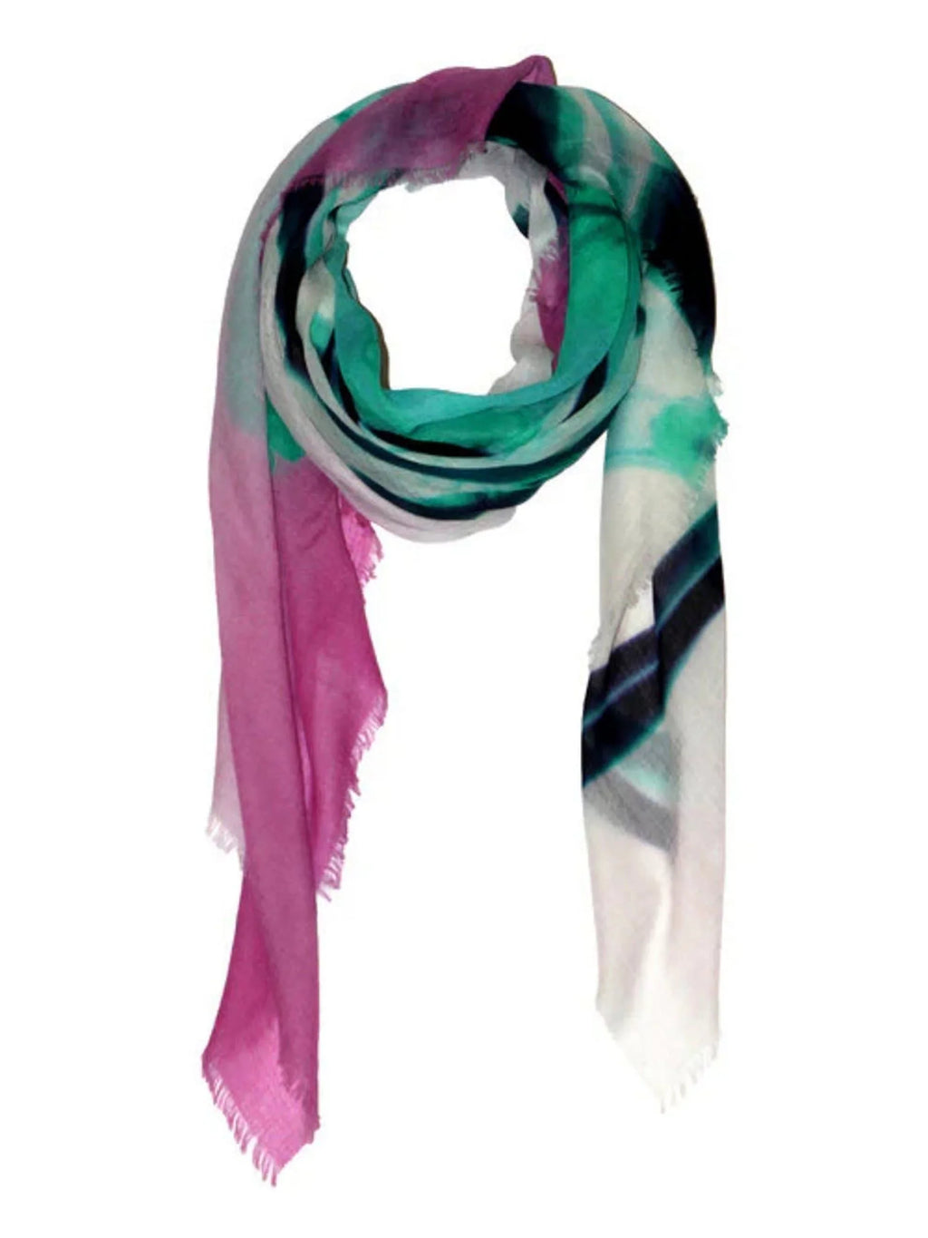 Amazon Orchids - Mass 100% Cashmere Scarf by James Paul Cheung