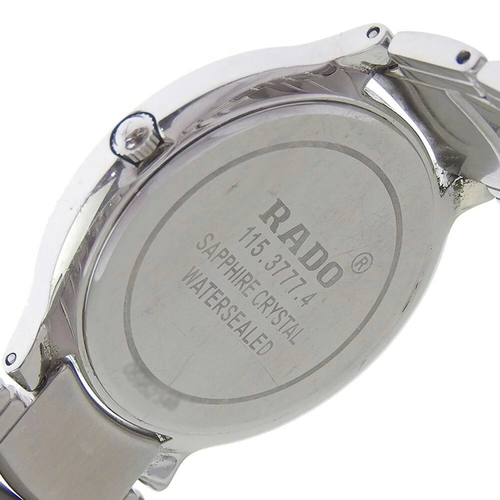 Pre-Owned Rado RADO Florence men's quartz battery watch Ebony dial 115 3777 4 (Good)