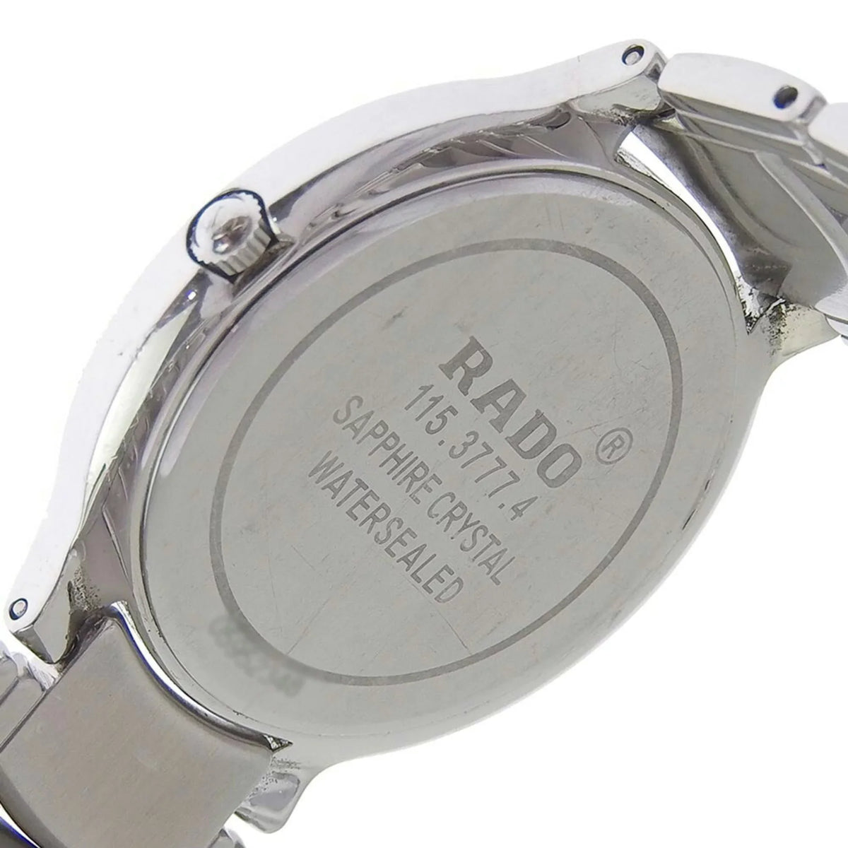 Pre-Owned Rado RADO Florence men's quartz battery watch Ebony dial 115 3777 4 (Good)