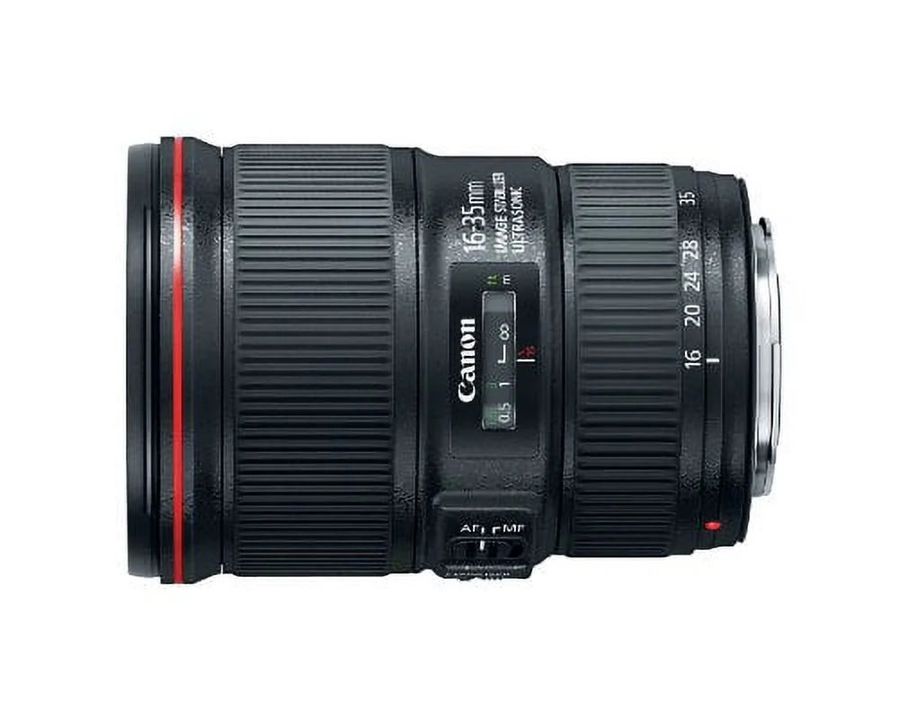EF 16-35mm f/4L IS USM Lens - Pro Bundle Includes: Lens Pouch, Tulip Hood Lens, Filter Kit, Lens Cap Keeper and More