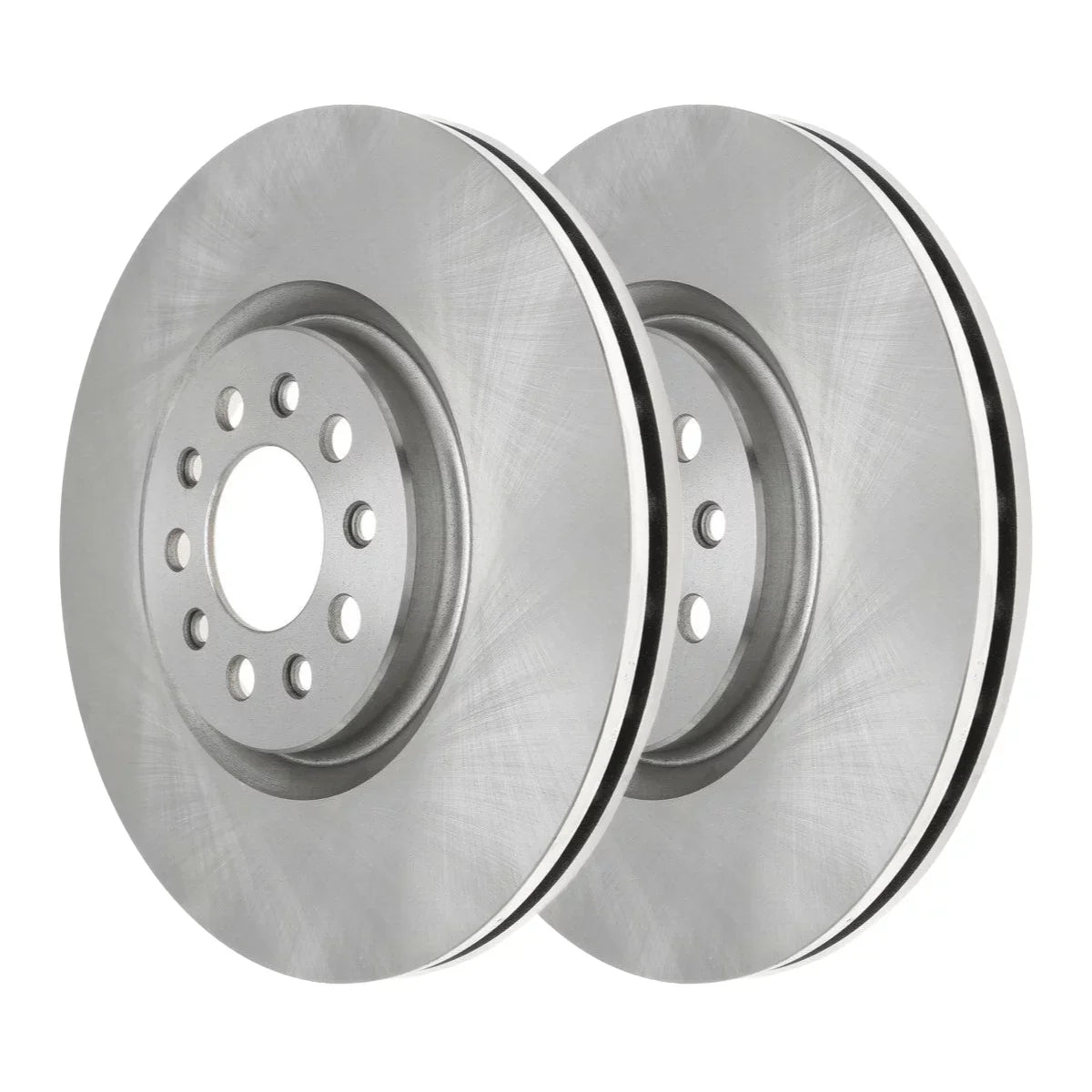 AutoShack Front Brake Rotors Pair of 2 Driver and Passenger Side Replacement for 2014-2016 2017 2018 2019 2020 2021 Jeep Cherokee 2015-2017 Chrysler 200 2.0L 2.4L 3.2L 3.6L V6 4WD AWD FWD R881770PR