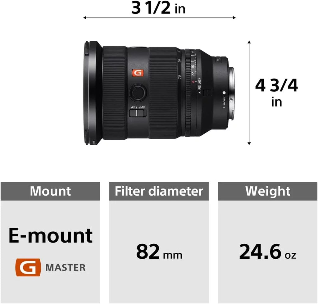 Restored FE 24-70mm F2.8 GM II Lens (Refurbished)