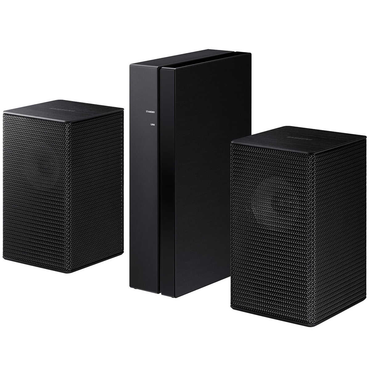 HW-A450 4.1ch Surround Sound Wireless Home Theater Bundle 2.1ch Dolby Audio Soundbar 2021 HW-A450/ZA + Swa-9100S 2ch Rear Speaker Kit + Subwoofer + Extended Coverage + 2 Deco Gear HDMI Cables