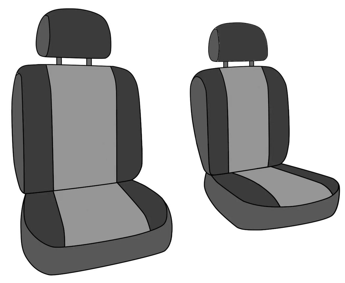 CalTrend Front TRUETIMBER Seat Covers for 1994-1997 Land Cruiser - TY166-72KA BLAZE Insert and Trim