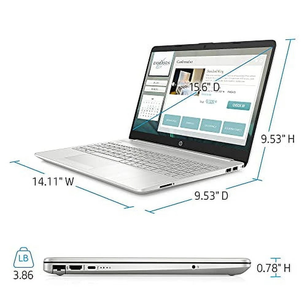2022 High Performance Business Laptop - 15.6" FHD IPS 250nit LCD - i5-1135G7 Quad-Core w/ Iris Xe Graphics - 16GB DDR4 - 512GB NVMe SSD - RJ45 LAN -Backlit Keyboard -Win 11 Pro w/32GB USB