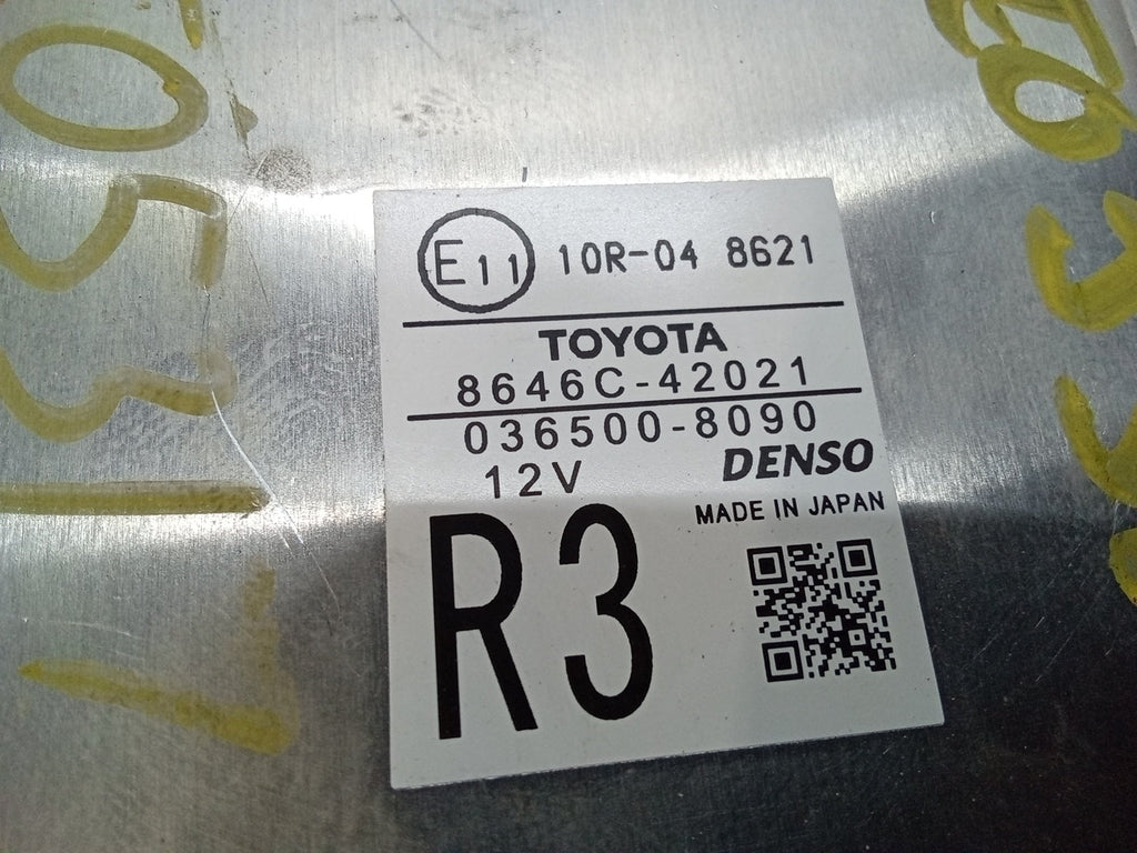 Pre-Owned 2018 Rav-4 Front Lane Departure Warning Camera 8646C-42021 OEM (Good)
