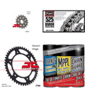 BIKEMASTER 525 BMOR Sealed Chain Natural with MAXIMA Wax, JT Front & Rear Sprocket Kit for Street F800 GS 2008-2013