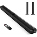 TV Sound Bar, KY8000 Sound Bar 50W 31-inch Split Soundbar Wired and Wireless Bluetooth 5.0 Soundbar Speaker Home Theater System with HDMI, Optical, RCA, Aux Connection Remote Contro