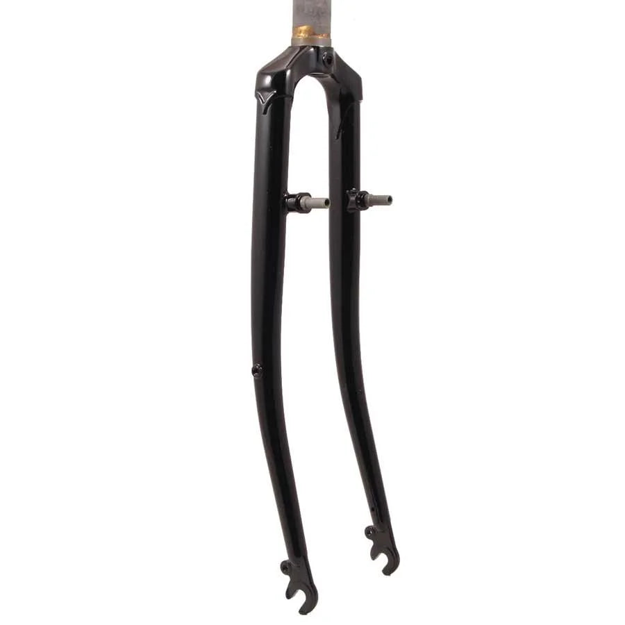 IRD, CX 1-1/8" Lugged Canti Ebony Curved Blade Fork