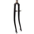 IRD, CX 1-1/8" Lugged Canti Ebony Curved Blade Fork