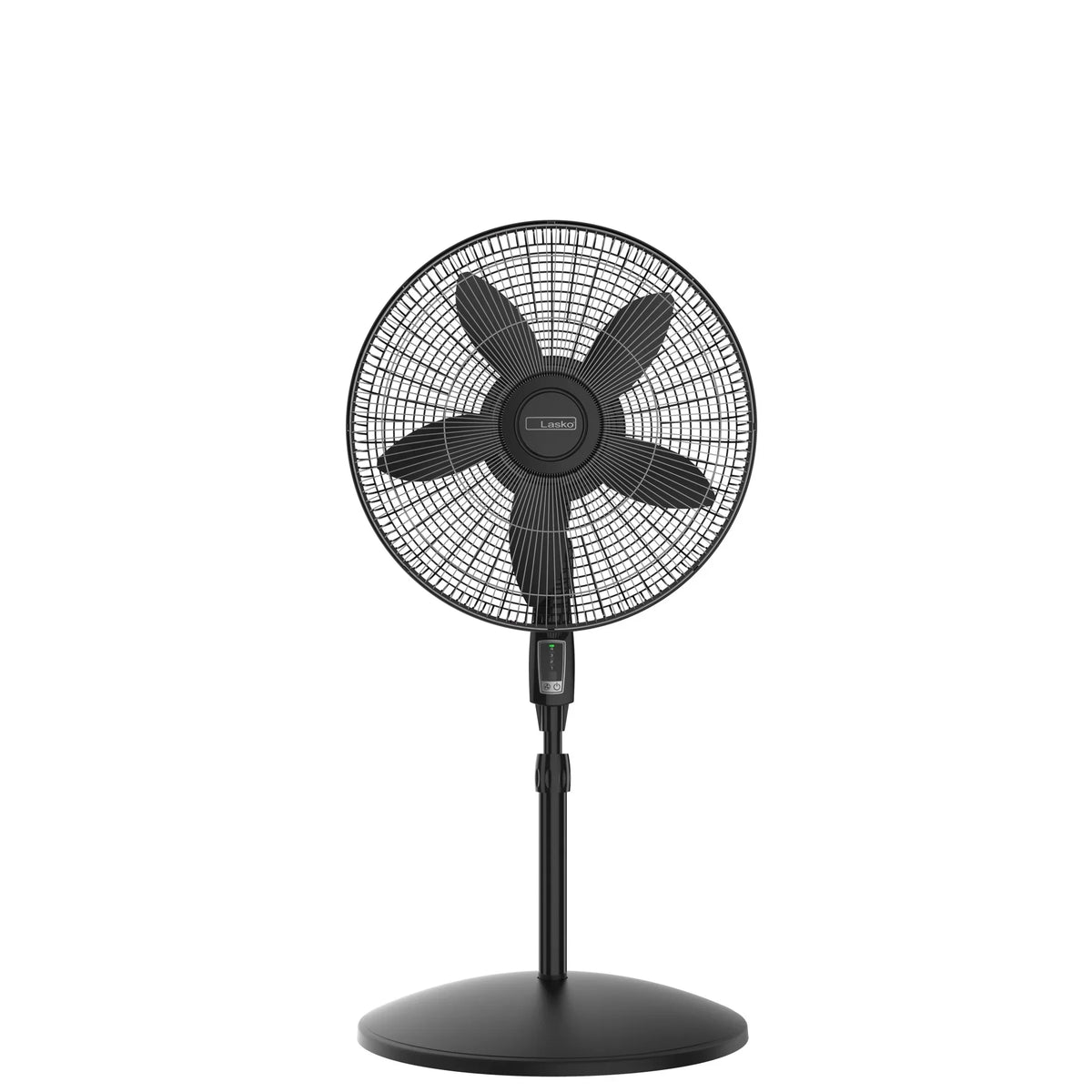 Lasko Cyclone Max 18" 4-Speed Large Room Pedestal Fan with Remote, 53" H, Dark S18605, New