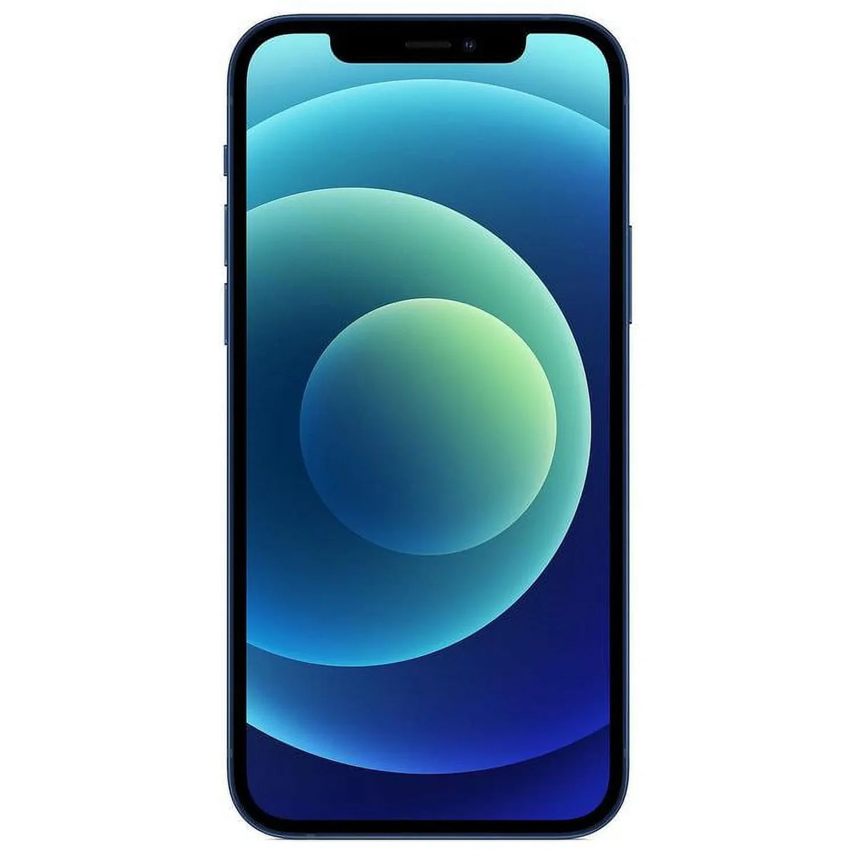 Restored iPhone 12 A2172 (T-Mobile Only) 64GB Blue w/ Pre-Installed Tempered Glass (Refurbished)
