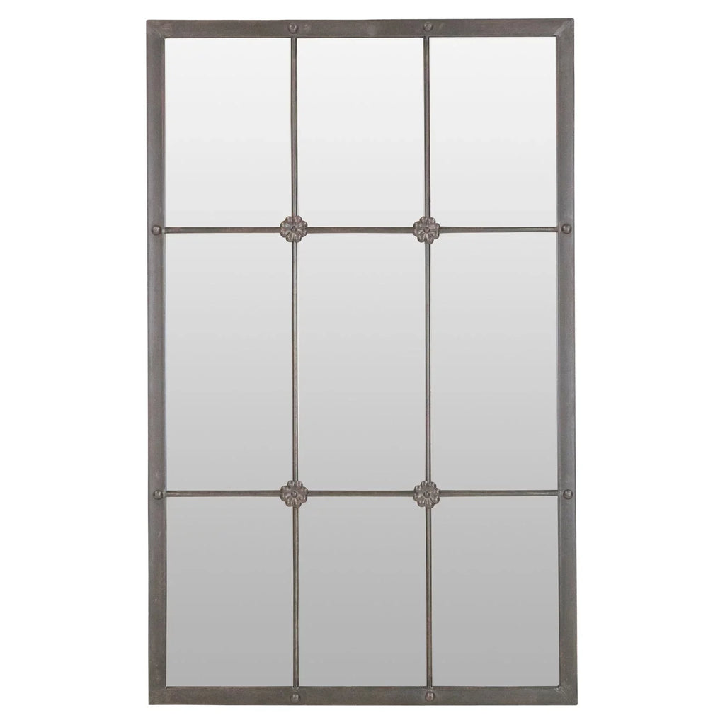 Aspire Home Accents Kinslee Window Pane Wall Mirror - 23.5W x 38H in.