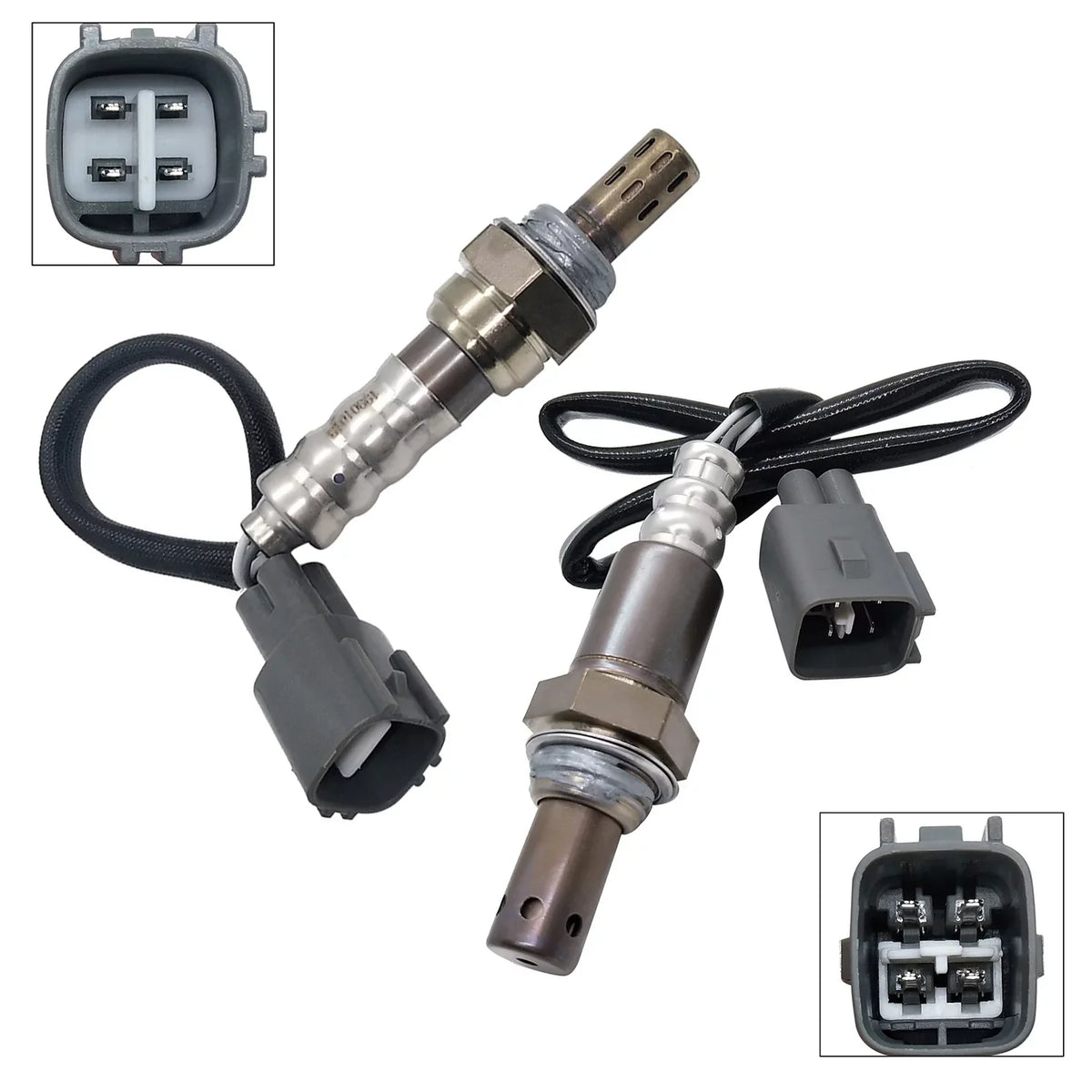 MAXFAVOR 2Pcs Oxygen Sensor Replacement For 2014 2015 Land Cruiser Sequoia Tacoma 5.7L 4.0L O2 Sensor 234-9145 234-4758 1Pcs Upstream + 1Pcs Downstream