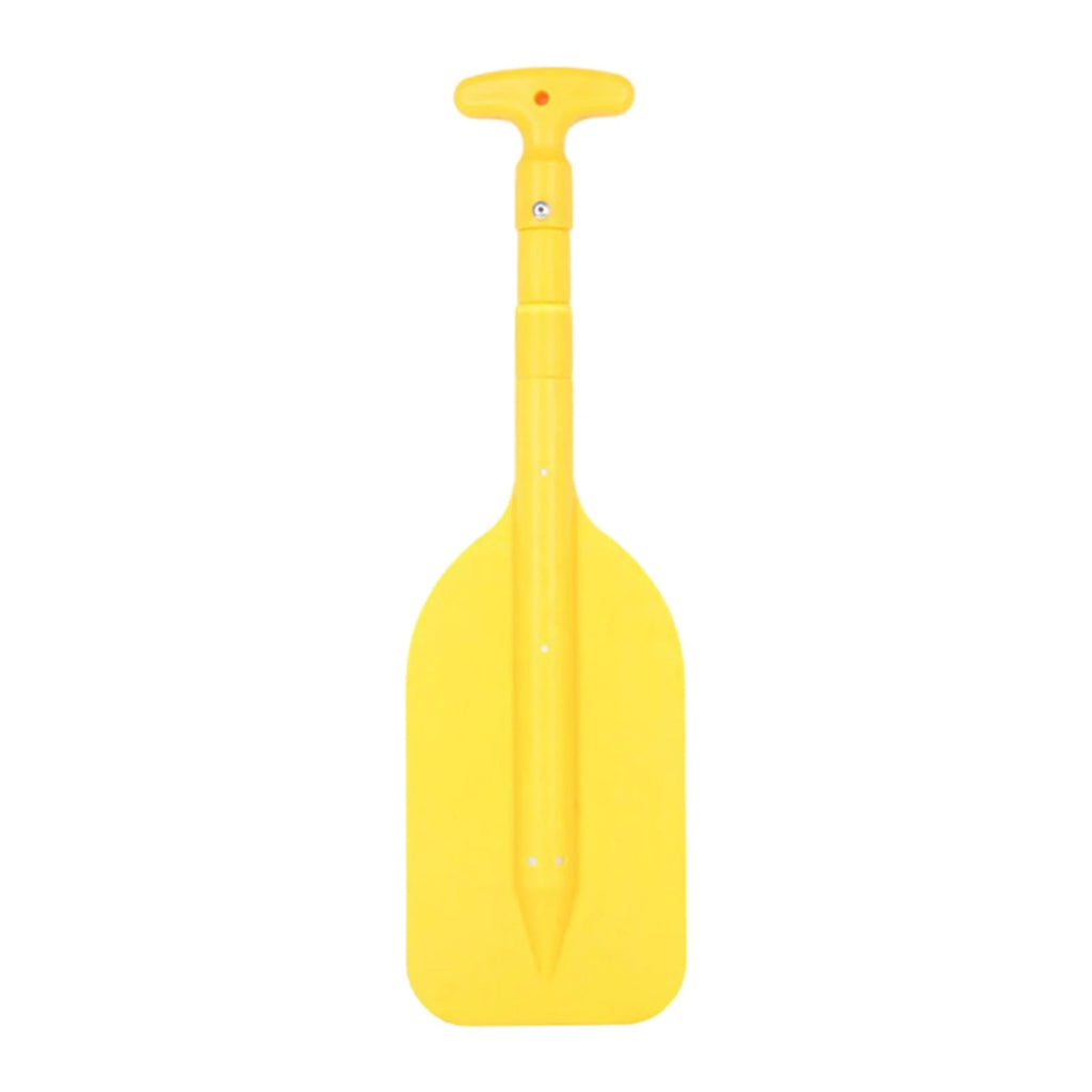 BAOSITY Canoeing Paddle Flexible Durable Beginners Float Boat Paddle Boat Oars for Canoe Outdoor Activities Sports Kayaking Yellow