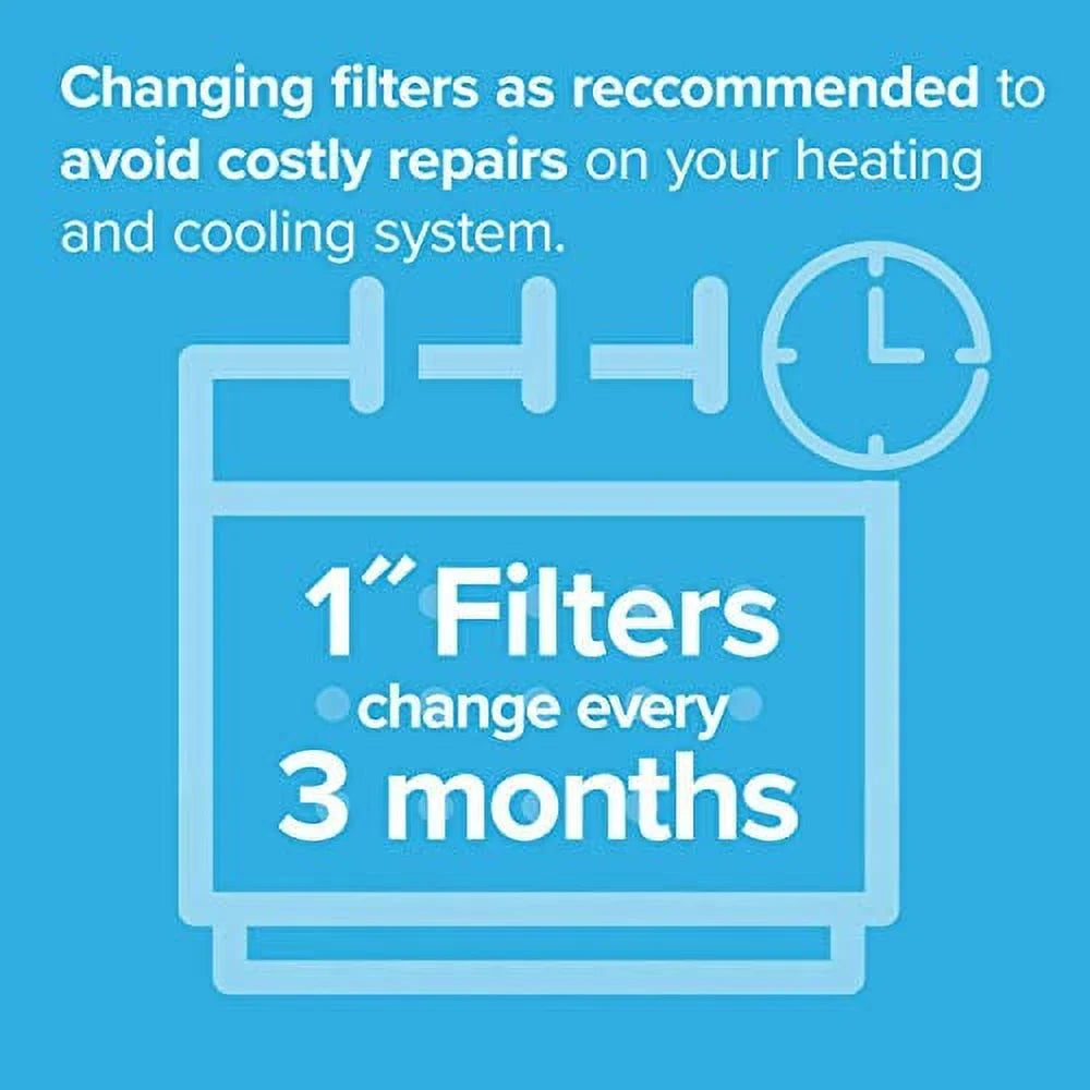 Filtrete 12x24x1, AC Furnace Air Filter, MPR 1500, Healthy Living Ultra Allergen, 6-Pack (exact dimensions 11.69 x 23.69 x 0.78)