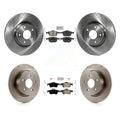 Transit Auto - Front Rear Semi-Metallic Pads And Disc Brake Rotors Kit For Ford Escape C-Max K8A-102139