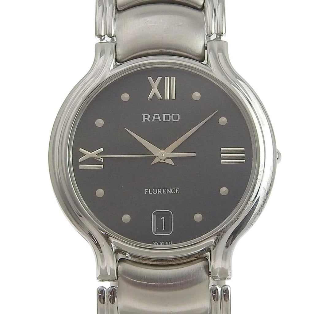 Pre-Owned Rado RADO Florence men's quartz battery watch Ebony dial 115 3777 4 (Good)