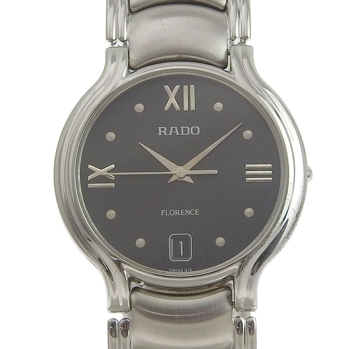 Pre-Owned Rado RADO Florence men's quartz battery watch Ebony dial 115 3777 4 (Good)