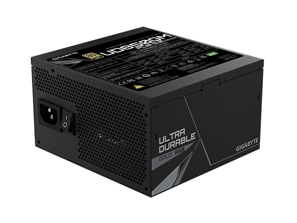 GIGABYTE GP-UD850GM PG5 Rev2.0 850W PCIe 5.0 Ready, 80 Plus Gold Certified, Fully Modular Power Supply