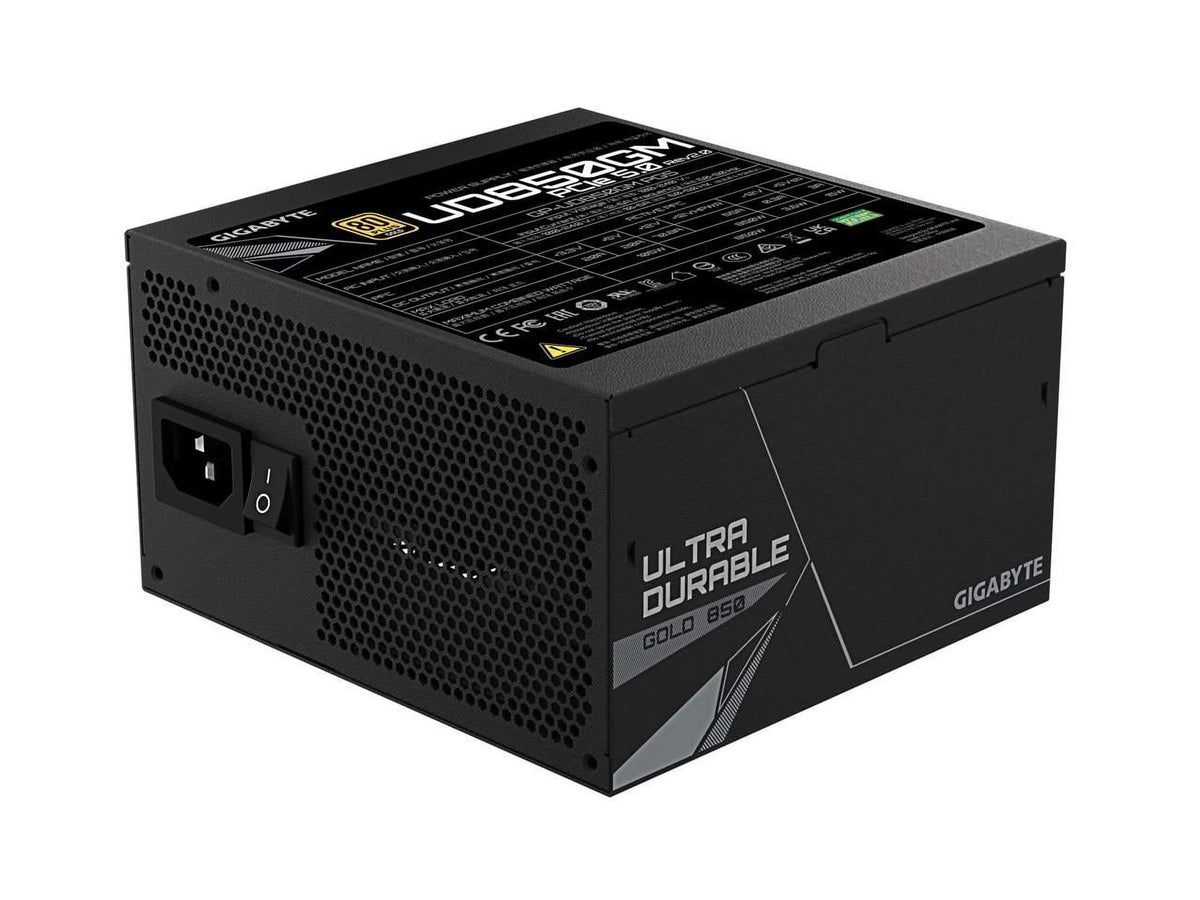 GIGABYTE GP-UD850GM PG5 Rev2.0 850W PCIe 5.0 Ready, 80 Plus Gold Certified, Fully Modular Power Supply