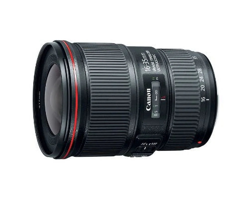 EF 16-35mm f/4L IS USM Lens - Pro Bundle Includes: Lens Pouch, Tulip Hood Lens, Filter Kit, Lens Cap Keeper and More
