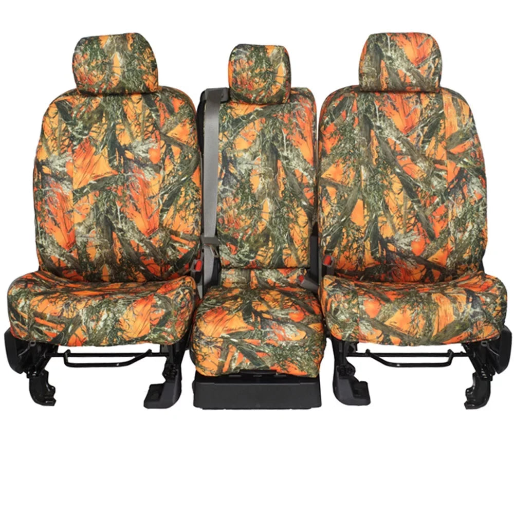 CalTrend Front TRUETIMBER Seat Covers for 1994-1997 Land Cruiser - TY166-72KA BLAZE Insert and Trim