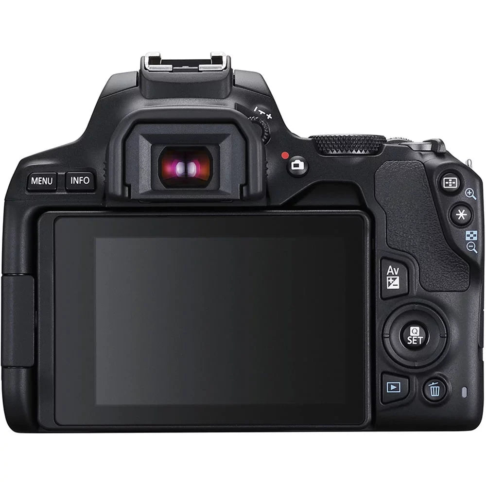 Rebel SL3 DSLR Camera (Body + Bag + Sandisk 64GB Card + Care Kit