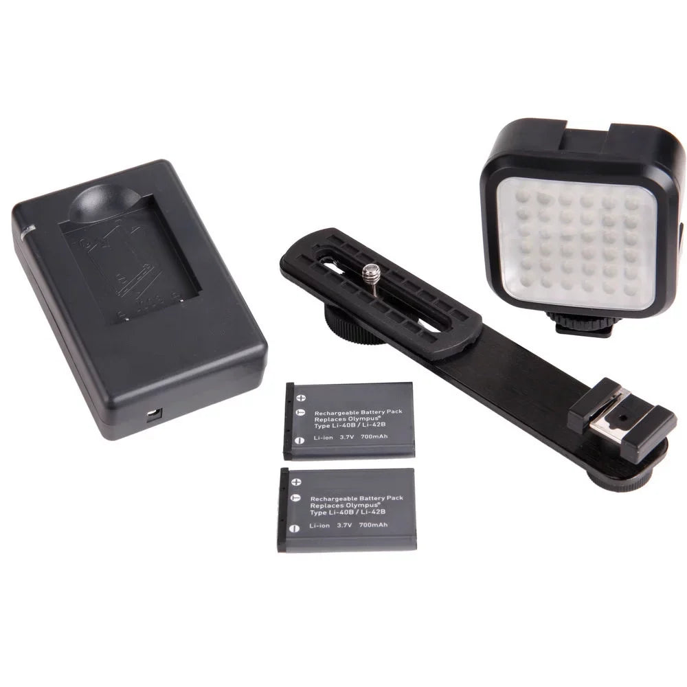 Cyber-shot DSC-W810 Digital Camera+ Extra Battery + LED - 32GB Kit