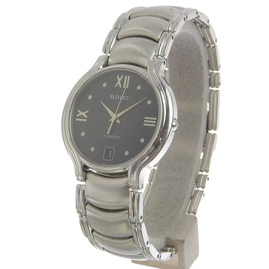 Pre-Owned Rado RADO Florence men's quartz battery watch Ebony dial 115 3777 4 (Good)