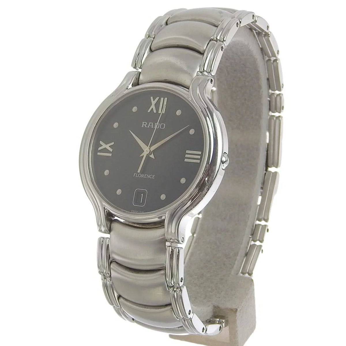 Pre-Owned Rado RADO Florence men's quartz battery watch Ebony dial 115 3777 4 (Good)