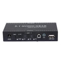 Nebublu NK-A6L 5.1 Audio Gear Digital Sound Decoder, Dolby Digital AC-3 Converter, 3.5mm Audio Output, Home Theater Audio Gear Replacement