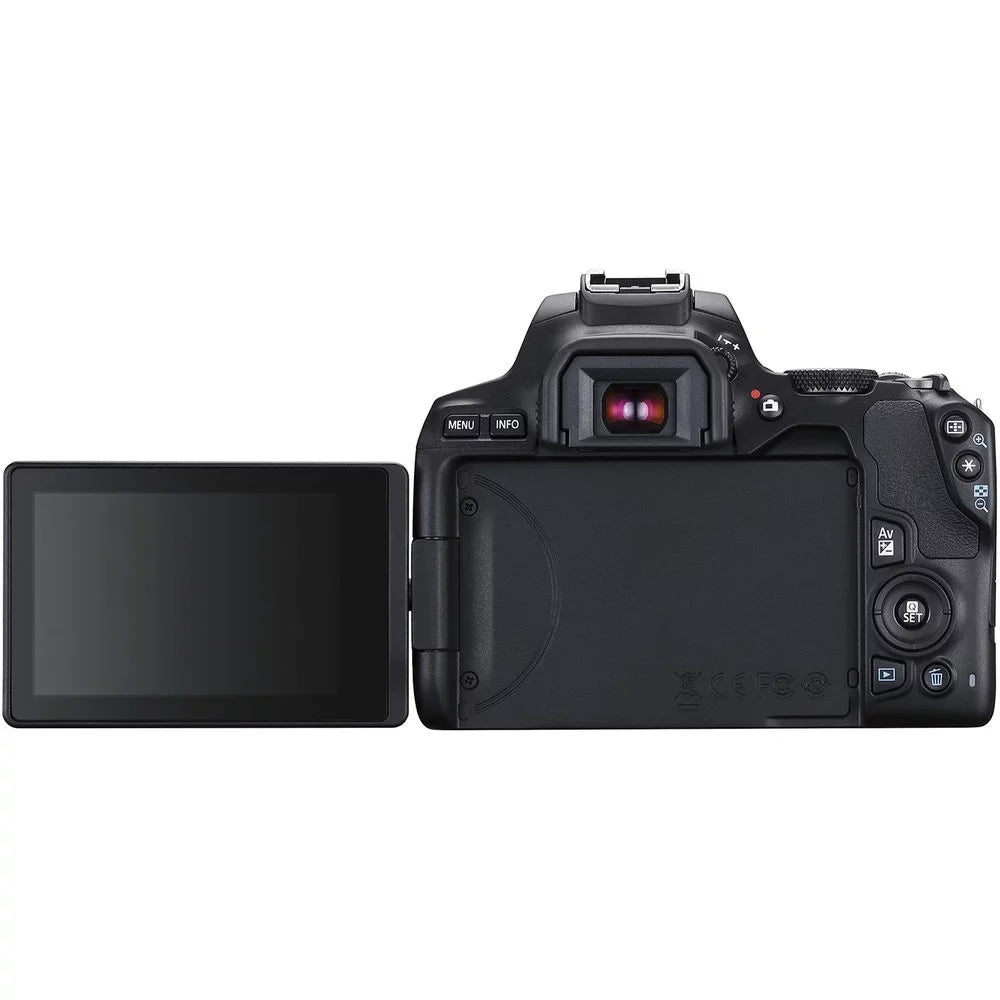 Rebel SL3 DSLR Camera (Body + Bag + Sandisk 64GB Card + Care Kit
