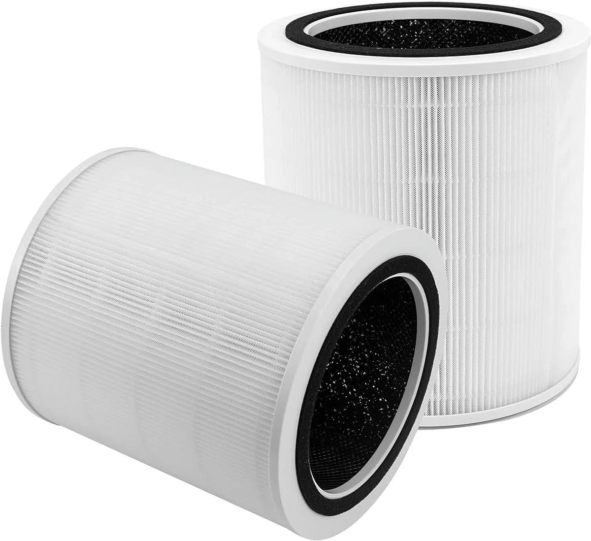 ATXKXE Core 400s Replacement filter, Compatible with LEVOIT Core 400S Smart WiFi Air Purifier, Core 400S-RF, H13 True HEPA filter, Activated Carbon filter, 360 Degree Filtration, 2 Pack, White