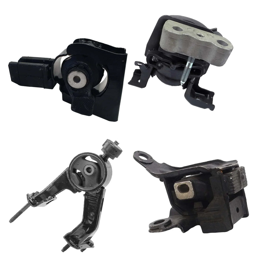 CF Advance Compatible with Corolla 1.8L Sedan for Auto CVT 2014-2019 Engine and Trans Mount Set 4PCS A42026 A62027 A42019 A62023 2014 2015 2016 2017 2018 2019