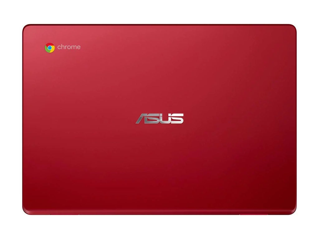Chromebook Laptop in Red, 12, Celeron, 32GB Flash Storage, 4GB RAM, C223NA-DH02-RD