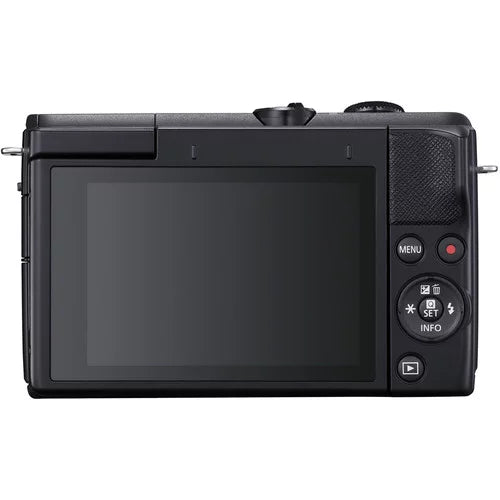 EOS M200 Digital Camera with 15-45mm Lens Ebony - 20PC Accessory Bundle