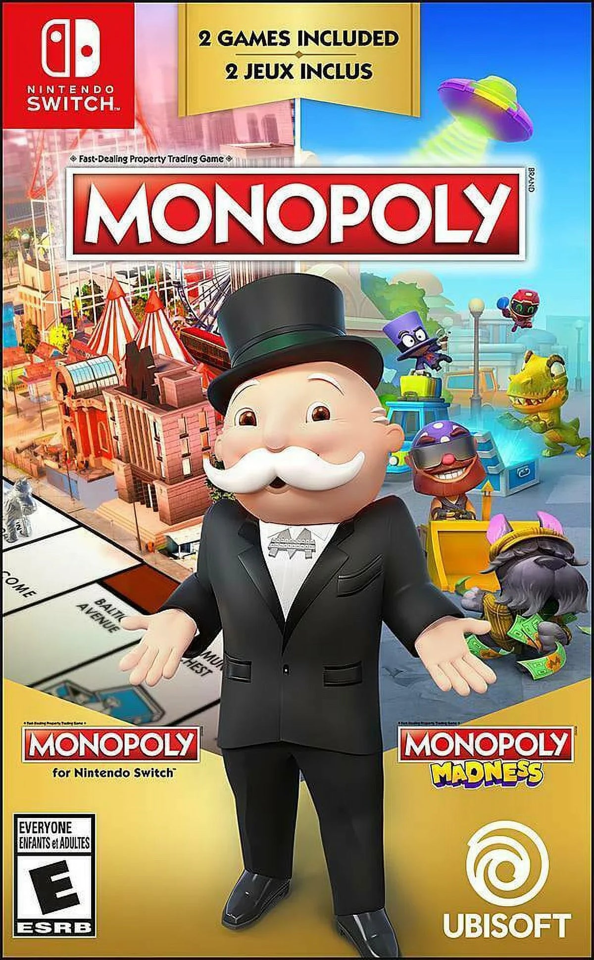 Monopoly for Nintendo Switch + Monopoly Madness - Nintendo Switch, Nintendo