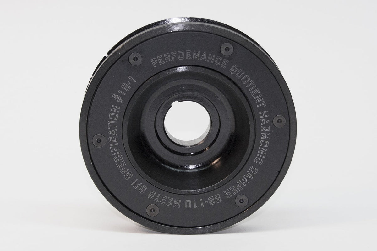 Prw Industries 2411040 Pqx Sfi Rated Racing Steel Damper Fits select: 2000 HONDA CIVIC SI/SIR, 1999 HONDA CIVIC SI