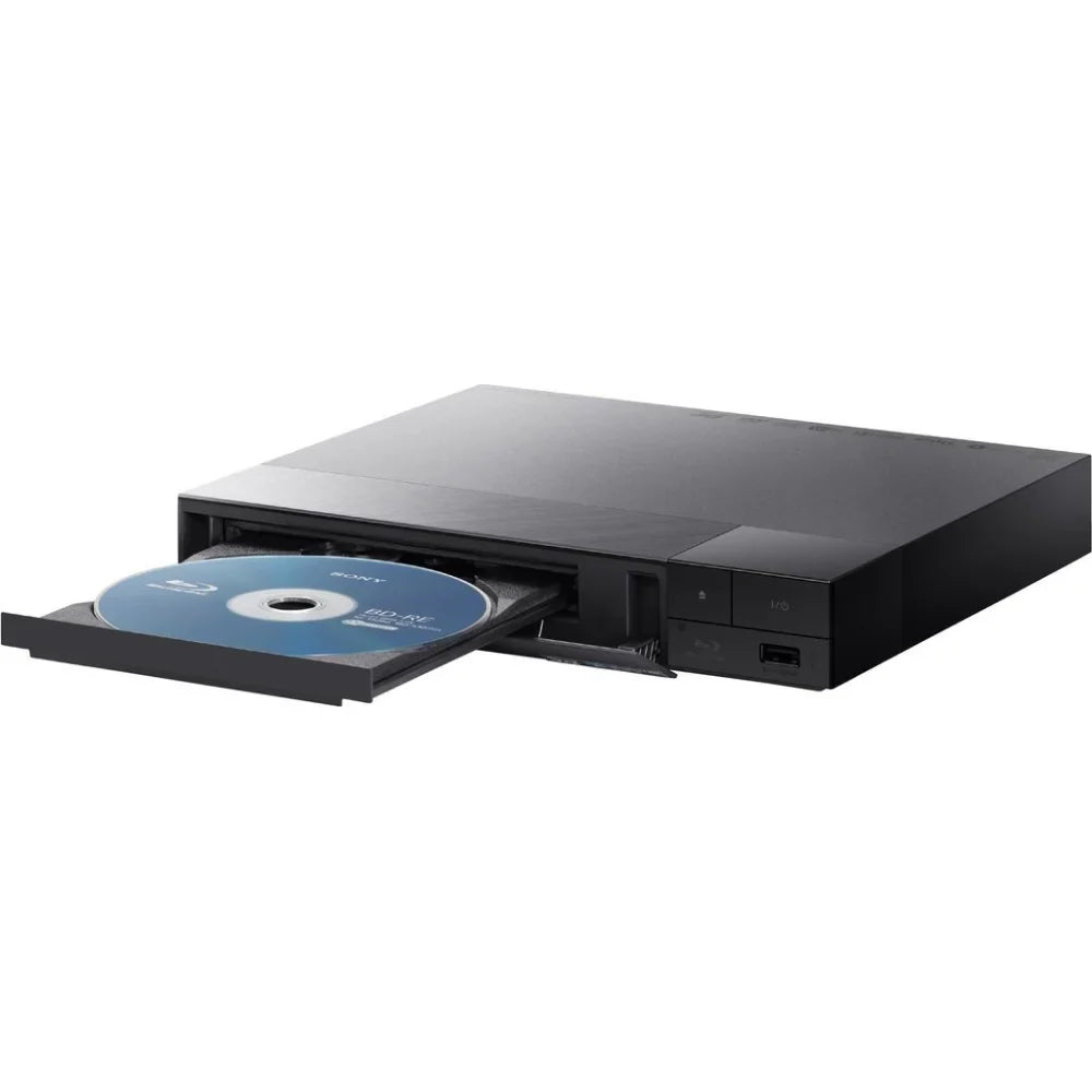 BDP-S3700 Streaming Blu-ray Disc Player with Wi-Fi and Dolby TrueHD Audio Bundle With Deco Gear 6 ft High Speed HDMI 2.0 Cable and Microfiber TV Screen Cloth