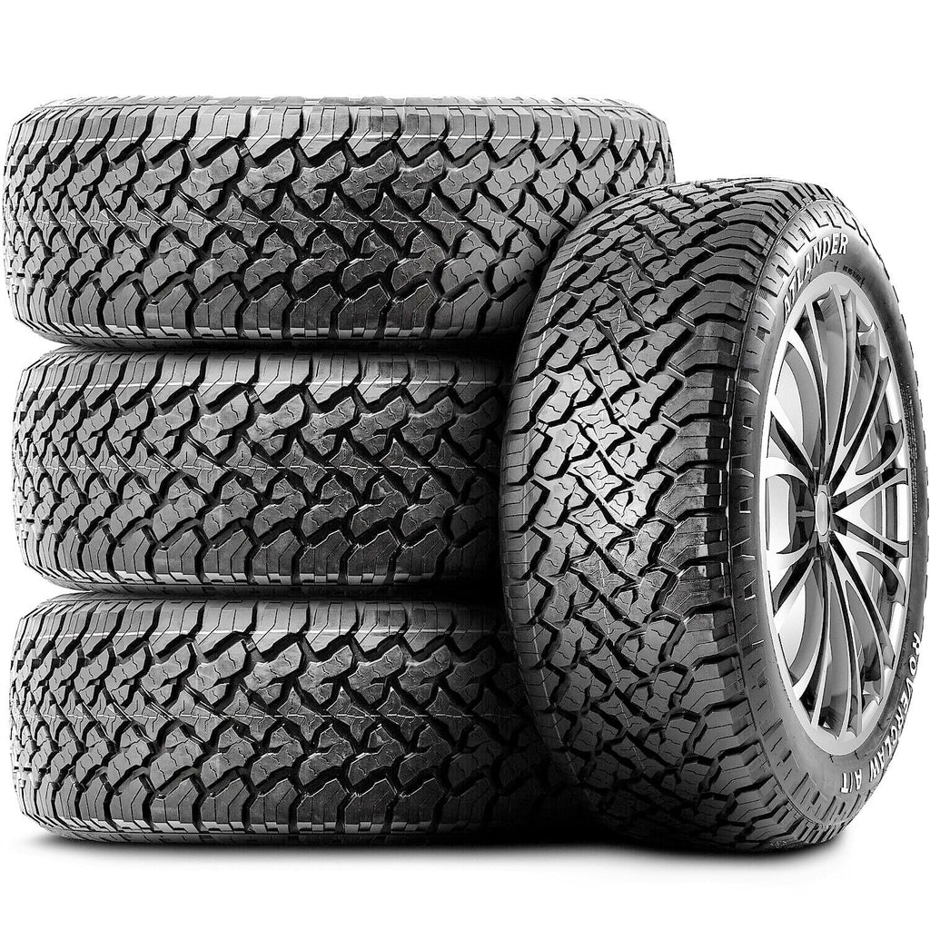 Atlander Roverclaw A/T LT 245/75R16 Load E 10 Ply AT All Terrain Tire Fits: 2015 Tacoma TRD Pro, 1995-2002 Chevrolet Tahoe LT