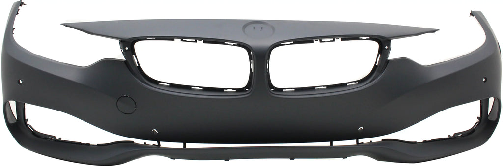 Front BUMPER COVER Compatible For 4-SERIES 2014-2017 Primed with PDC Sensor and Camera Holes Convertible/Coupe/Hatchback