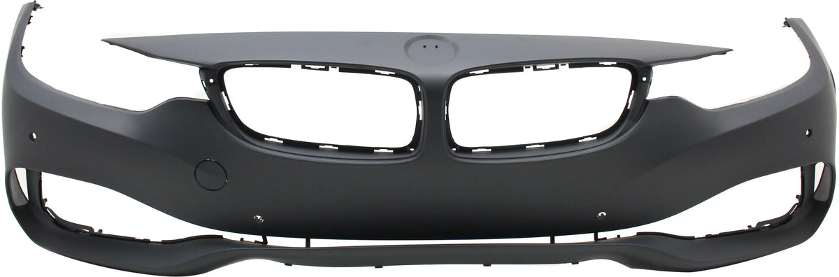 Front BUMPER COVER Compatible For 4-SERIES 2014-2017 Primed with PDC Sensor and Camera Holes Convertible/Coupe/Hatchback