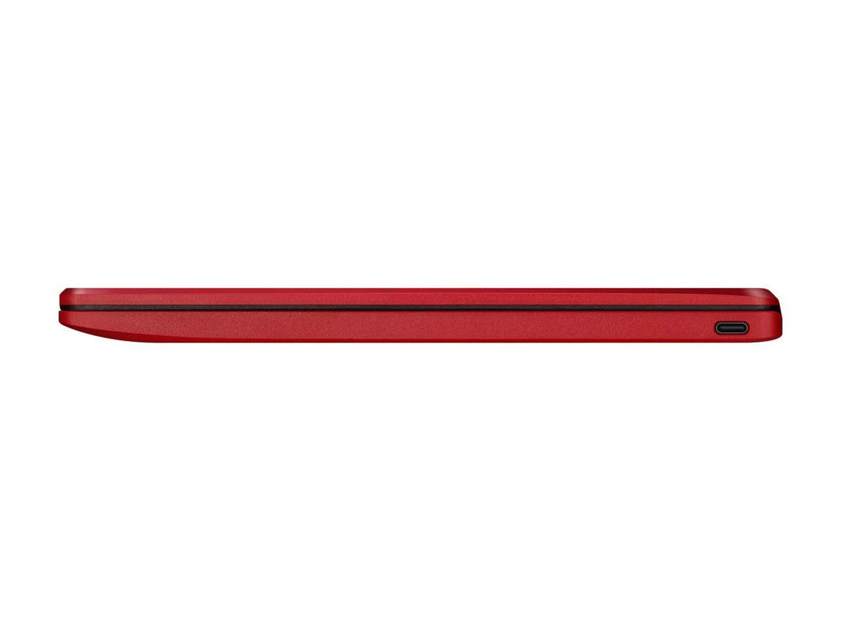 Chromebook Laptop in Red, 12, Celeron, 32GB Flash Storage, 4GB RAM, C223NA-DH02-RD